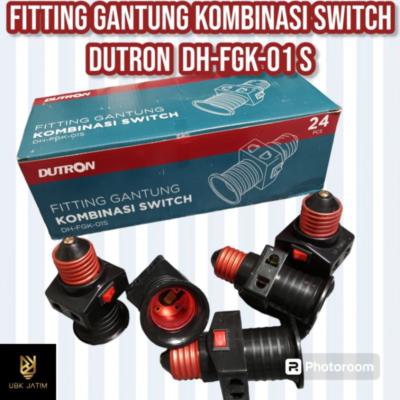 Dutron Fitting Kombinasi Switch DH-FGK-01-S Fitting Kombinasi Saklar