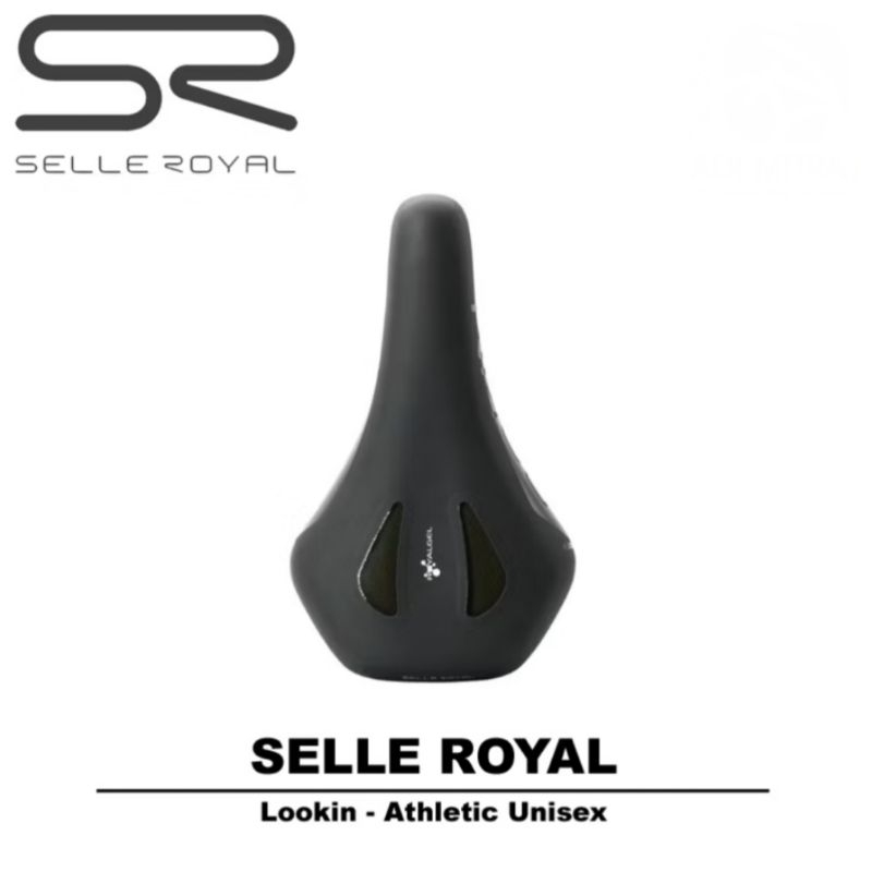 Sadel Gel Selle Royal Lookin Atlhetic Original Saddle Sepeda Gravel MTB Lipat Federal empuk unisex