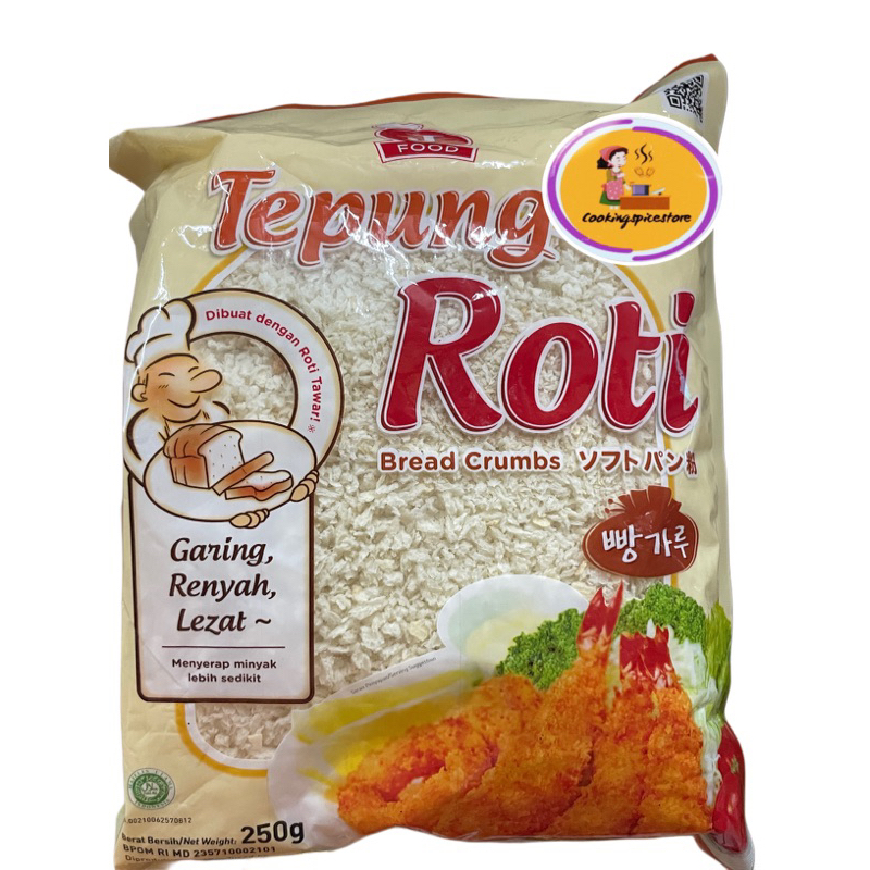 

J Food Tepung Roti 250gr / J FOOD TEPUNG ROTI BREAD CRUMBS 250g