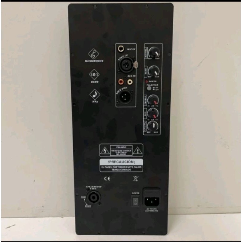 Power Kit Mesin Speaker Aktif 2 Way Class D 500 Watt