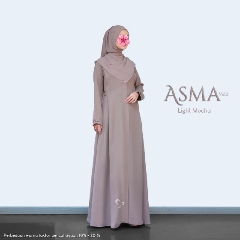 ASMA ABAYA SET PASHMINA VOL. 2 (ABAYA SET PASHMINA) BY SALVINA HIJAB