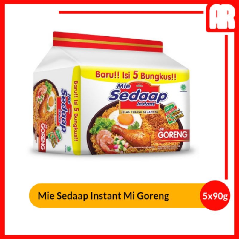 

Mie Sedaap Mi Instan Goreng 5 x 90g | AR Ostore