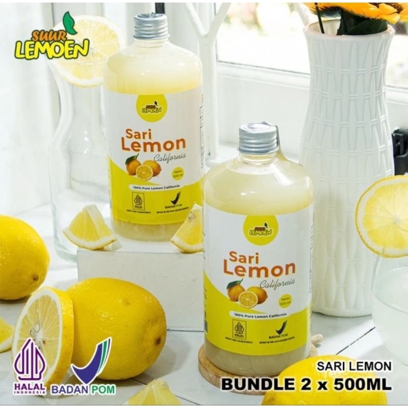 

Sari Lemon Murni Tanpa Campuran Untuk Diet Sehat / Air Perasan Lemon California / Sari Lemon California / Minuman Diet, Penghalang Lemak