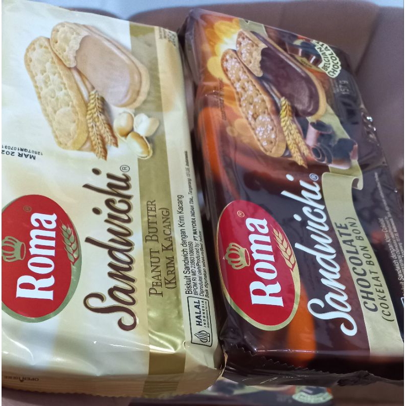 

4 pack roma biskuit sandwichi