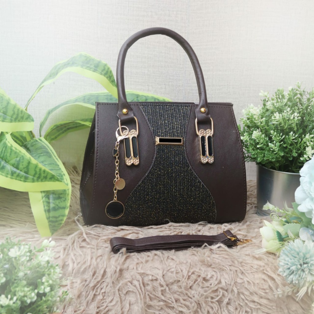 Tas Bahu Wanita Tas Selempang Wanita Tas Rantai Model Tebal