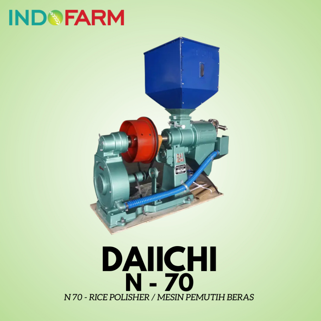 

Mesin Pemutih Beras DAIICHI N 70 - 800 kg/jam