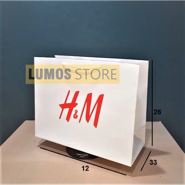 

Paper bag H&M premium landscape 2 sisi