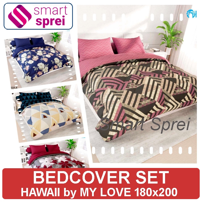 BEDCOVER MY LOVE 180x200 HAWAII / BEDCOVER MY LOVE KING HAWAII / BEDCOVER HAWAII 180x200 by MY LOVE