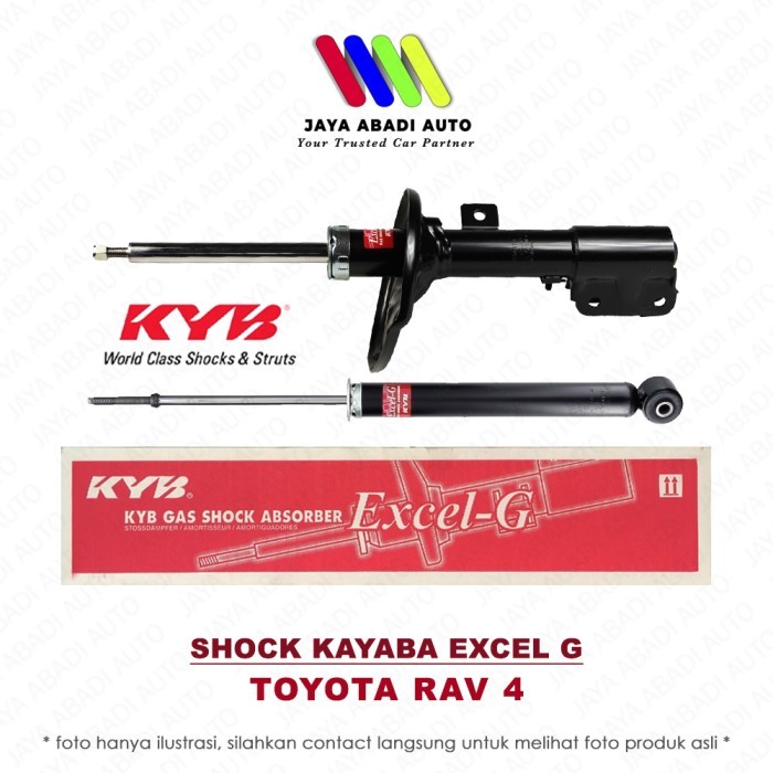 Shock Breaker KAYABA EXCEL G - TOYOTA RAV 4 / RAV4 2.0 (2000-on)
