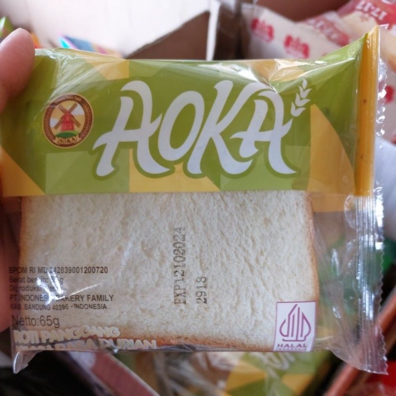 

Roti Aoka 65gr halal