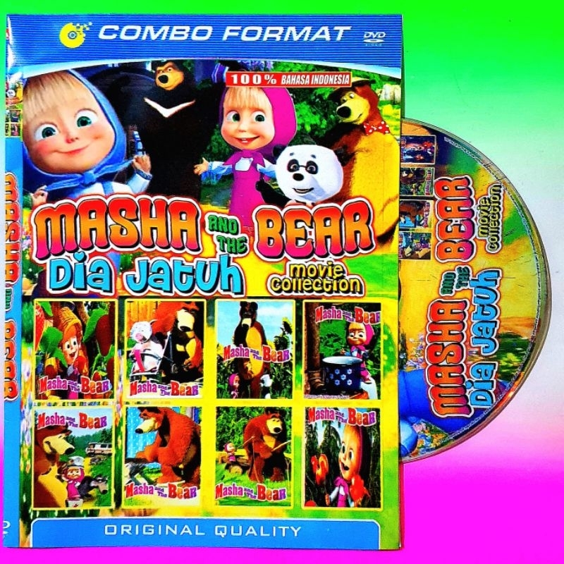 KASET DVD MASHA AND THE BEAR-KASET DVD MARSHA AND THE BEAR TERBARU