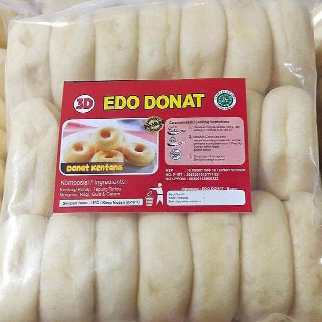 

Edo Donat Kentang Donut / Donat Kentang Edo Frozen