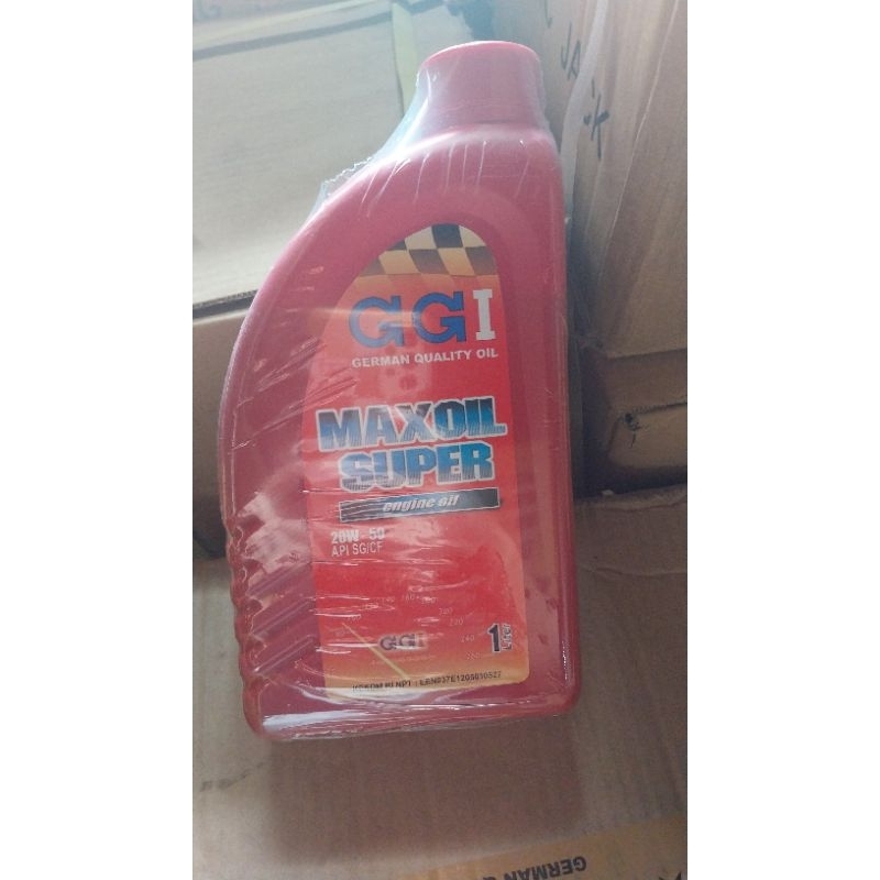 Oli motor 1 liter GGI motor bebebk motor matic