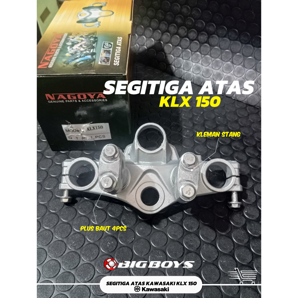 SEGITIGA ATAS KAWASAKI KLX 150 SEGITIGA T ATAS KAWASAKI KLX150