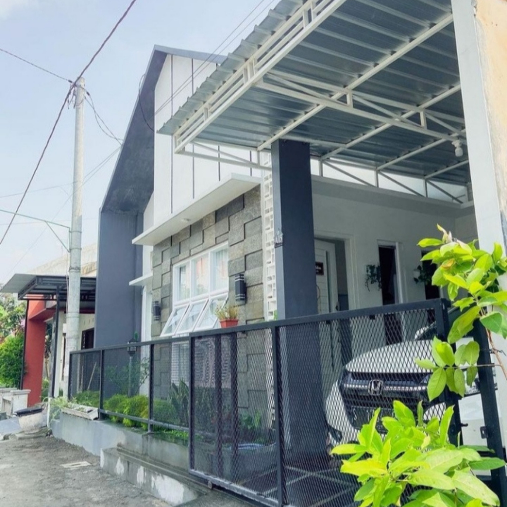 MODEL PAGAR PERFORATED MODERN MINIMALIS HARGA PER METER