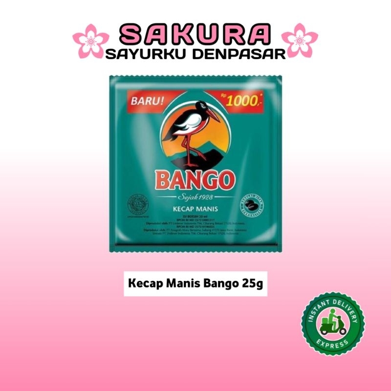 

Kecap Manis Bango 25g - SAKURA