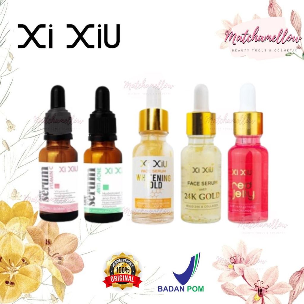 ❄️MATCHA❄️ XI XIU FACE SERUM SERIES - SERUM WAJAH XI XIU BPOM HALAL