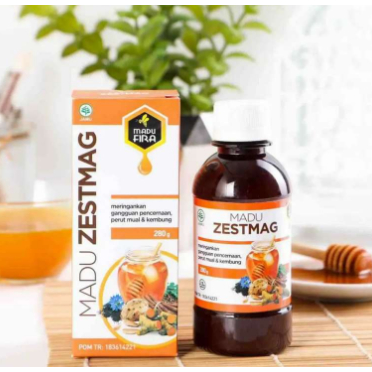 

MADU ZESTMAG 280gr - Solusi Membantu Atasi Maag dan Asam Lambung 1 Botol