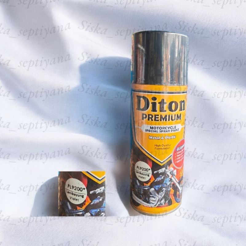 Pilok Pilox Pylox Cat Semprot Diton Premium Lembayung Violet Ungu Putih Mutiara PL9200 9200 400cc