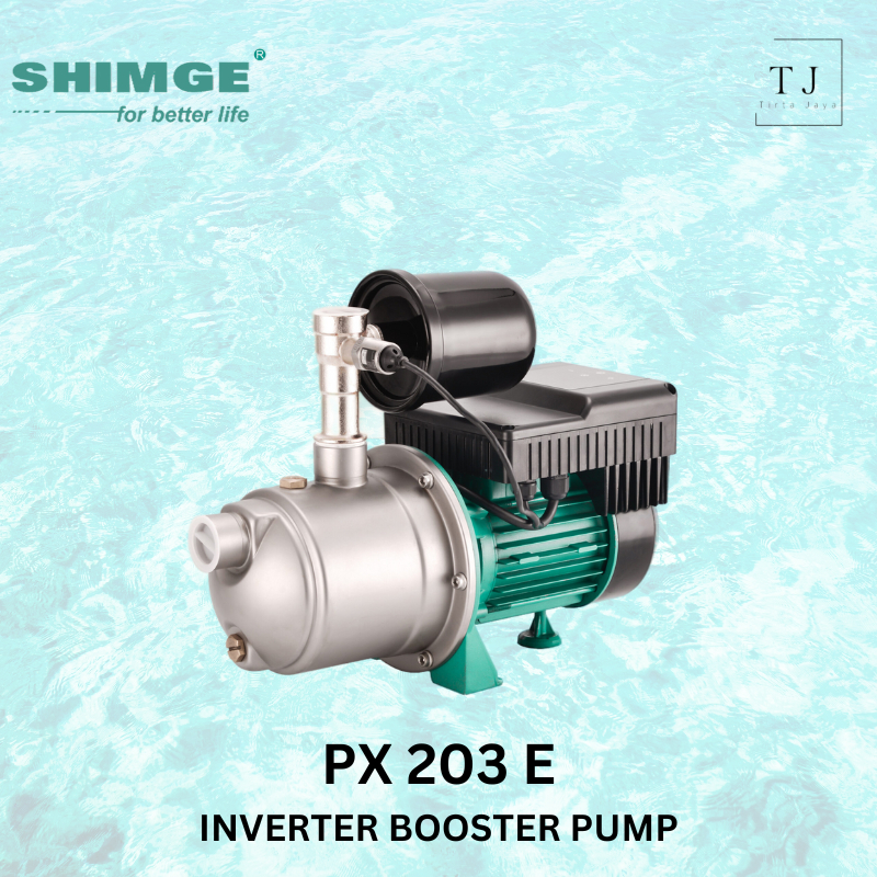 Pompa Booster SHIMGE PX 203 E Inverter Otomatis 370 Watt