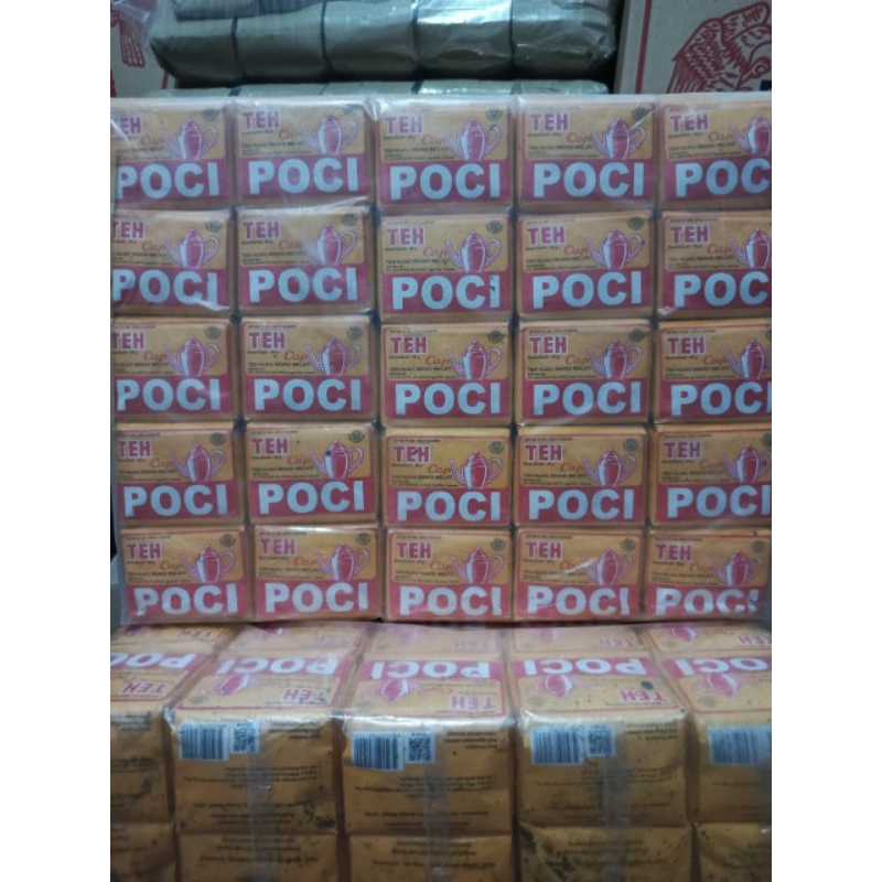 

Teh poci melati kuning 1 slop