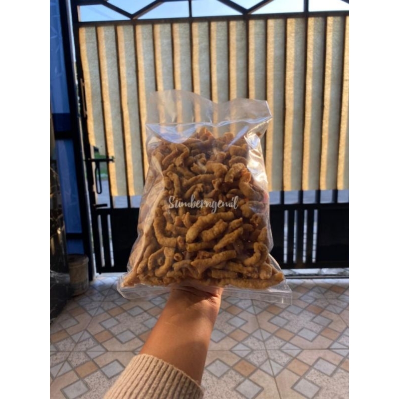 

Kripik usus original 500gram