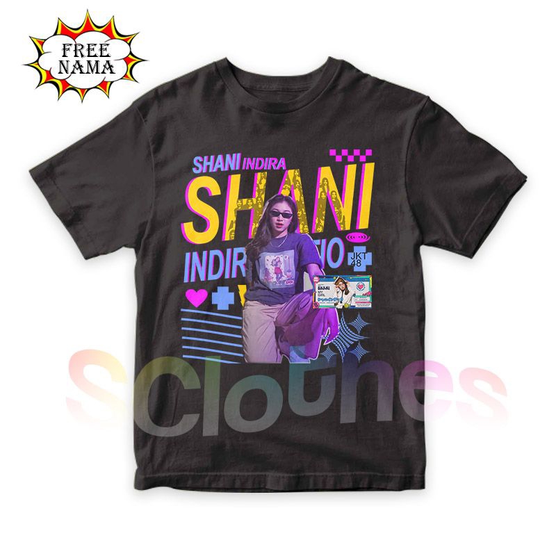 Baju Anak Kaos JKT48 SHANI INDIRA NATIO