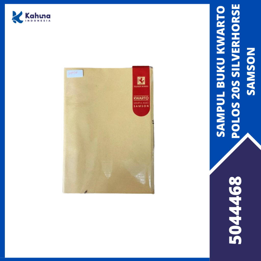 

Sampul Buku Kertas Kraft Kwarto Polos SILVERHORSE SAMSON 1 Pack 20 Lembar [5044468]