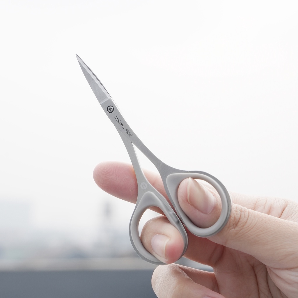 Haquhara Curved Mini Scissor Gunting Alis Bulu Mata Palsu