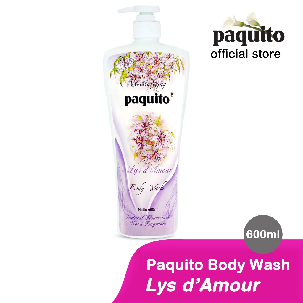 Sabun Cair Paquito Lys d'Amour Body Wash 600 ml