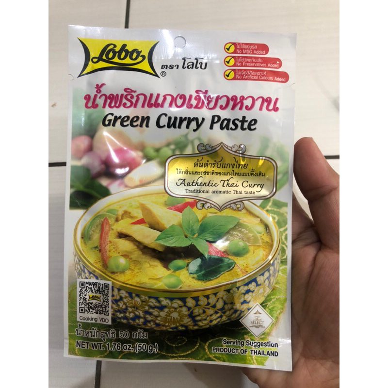 

LOBO GREEN CURRY THAILAND