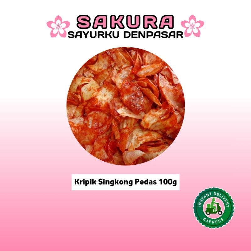 

Camilan Kripik Singkong manis 90gr- 100g - SAKURA
