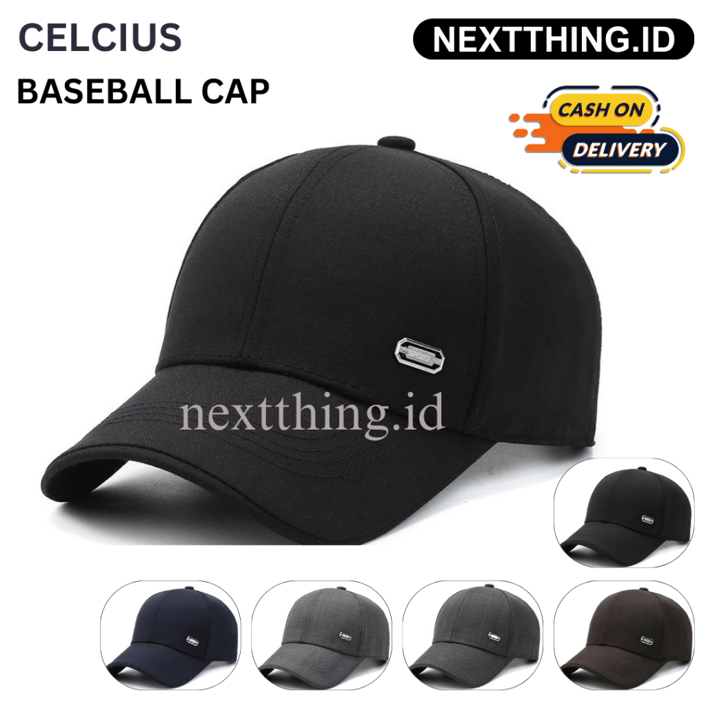 NEXTTHING.ID - CELCIUS topi pria topi wanita topi baseball topi trendy