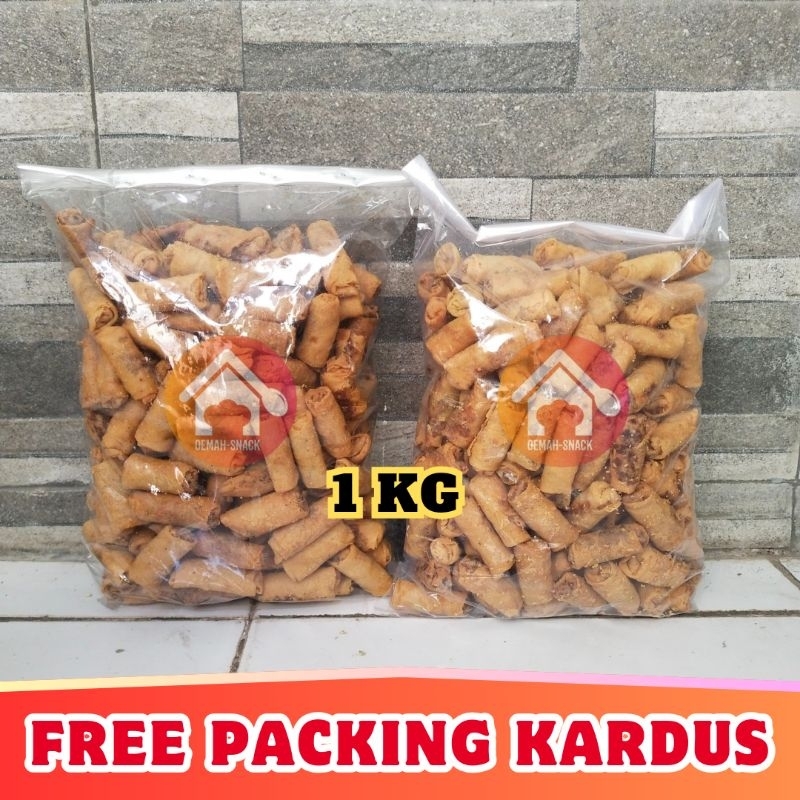 

Sumpia Udang Premium 1KG Oleh-Oleh Khas Cirebon Cemilan Snack Kiloan Murah