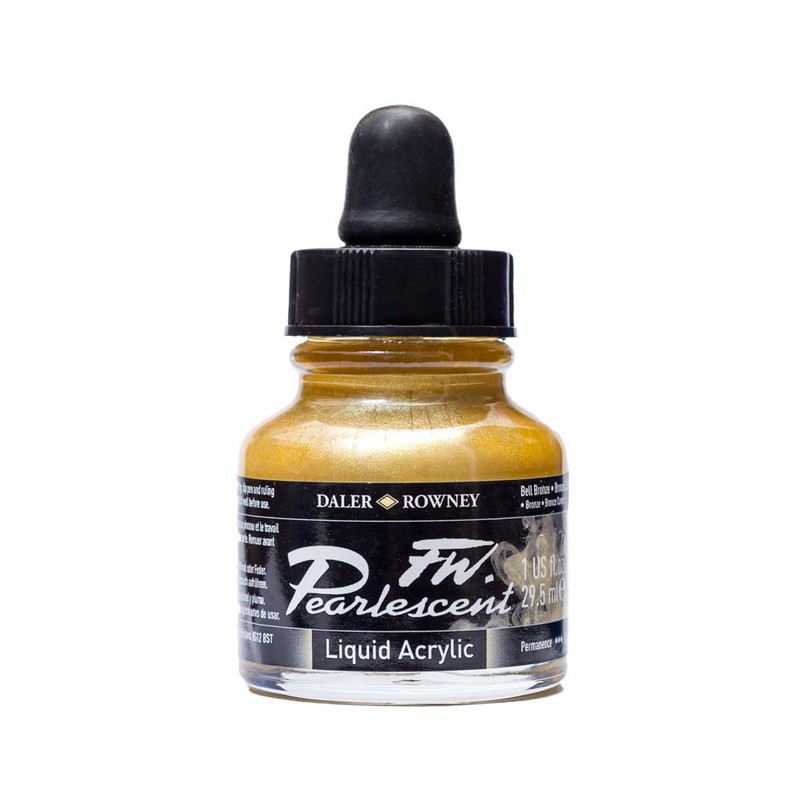 

Daler-Rowney FW Pearlescent 29.5ml Bell Bronze- Cat Akrilik
