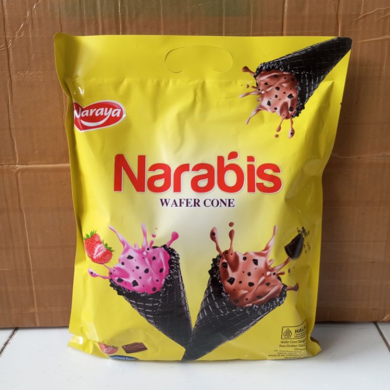 

NARAYA NARABIS WAFER CONE ASSORTED 220GR