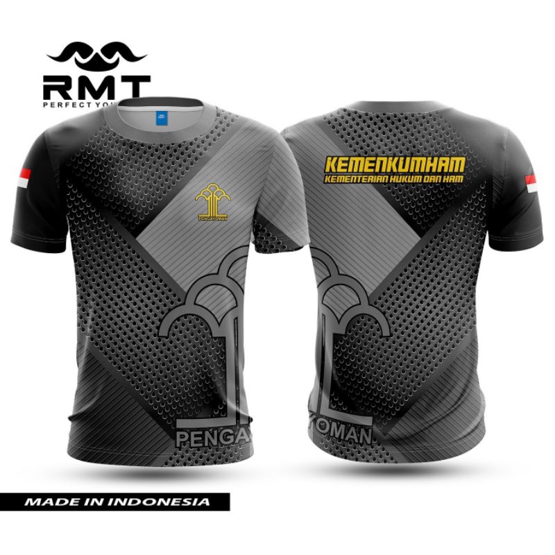 baju kaos Jersey kemenkumham