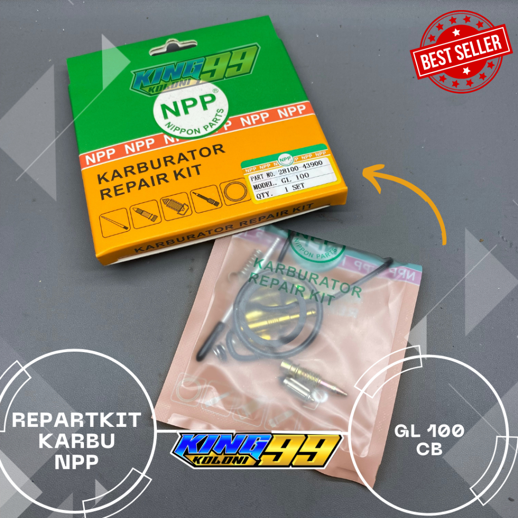 REPAIR KIT PARKIT KARBURATOR GL100 GL 100 NPP
