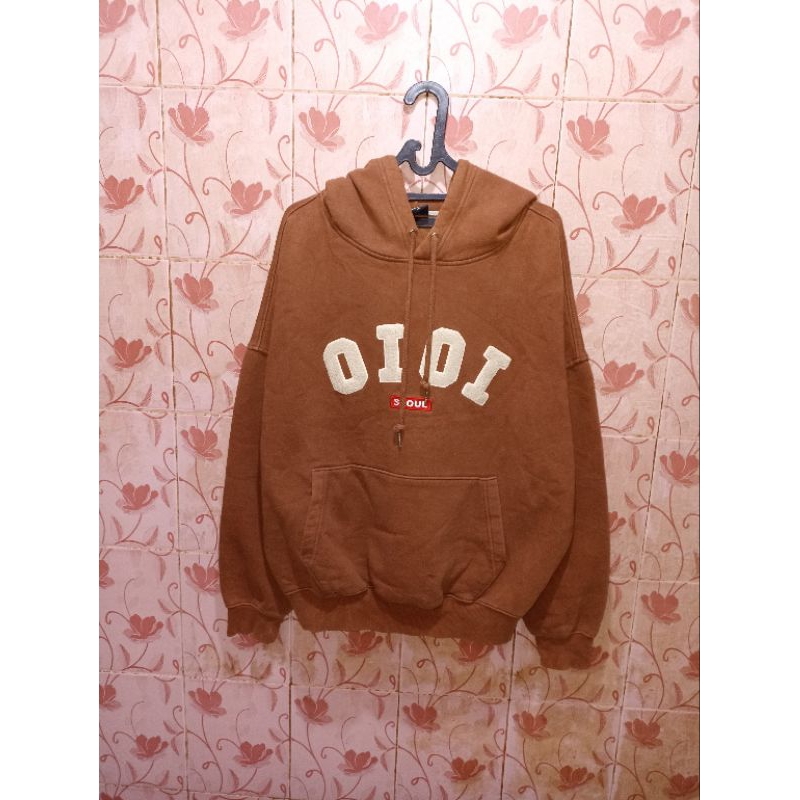 Hoodie oioi brown