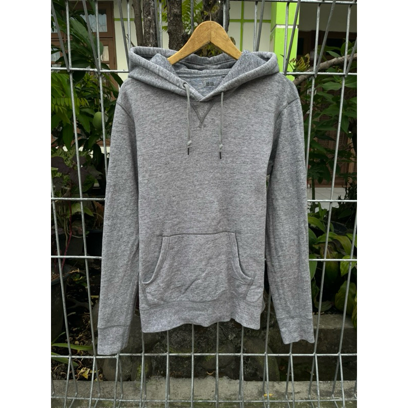 Hoodie uniqlo Grey second original