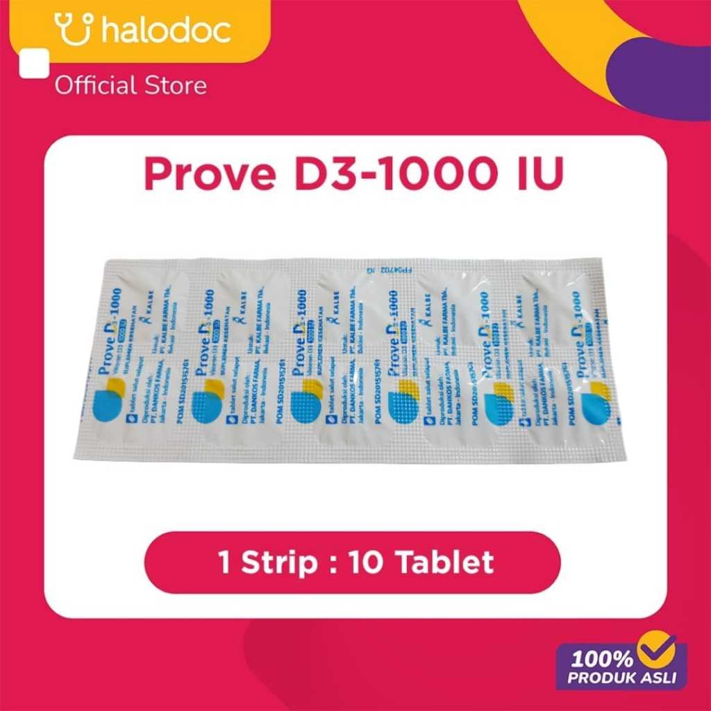 Prove D3-1000 IU 10 Tablet