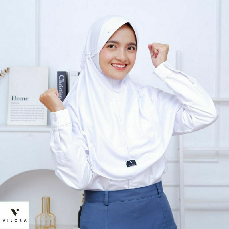 Vilora Jilbab Sekolah Instan