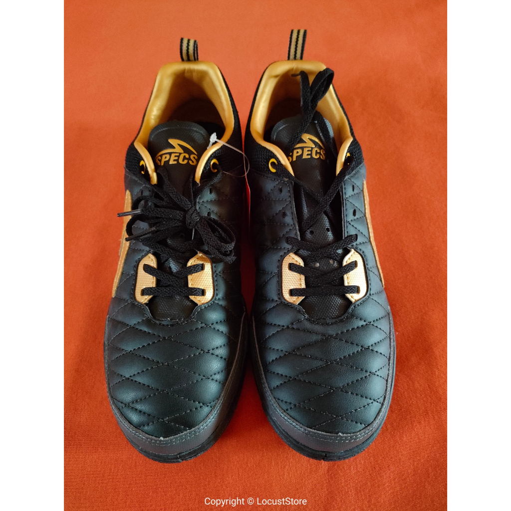 Sepatu Futsal Specs Metasala Nativ In-Black/Gold