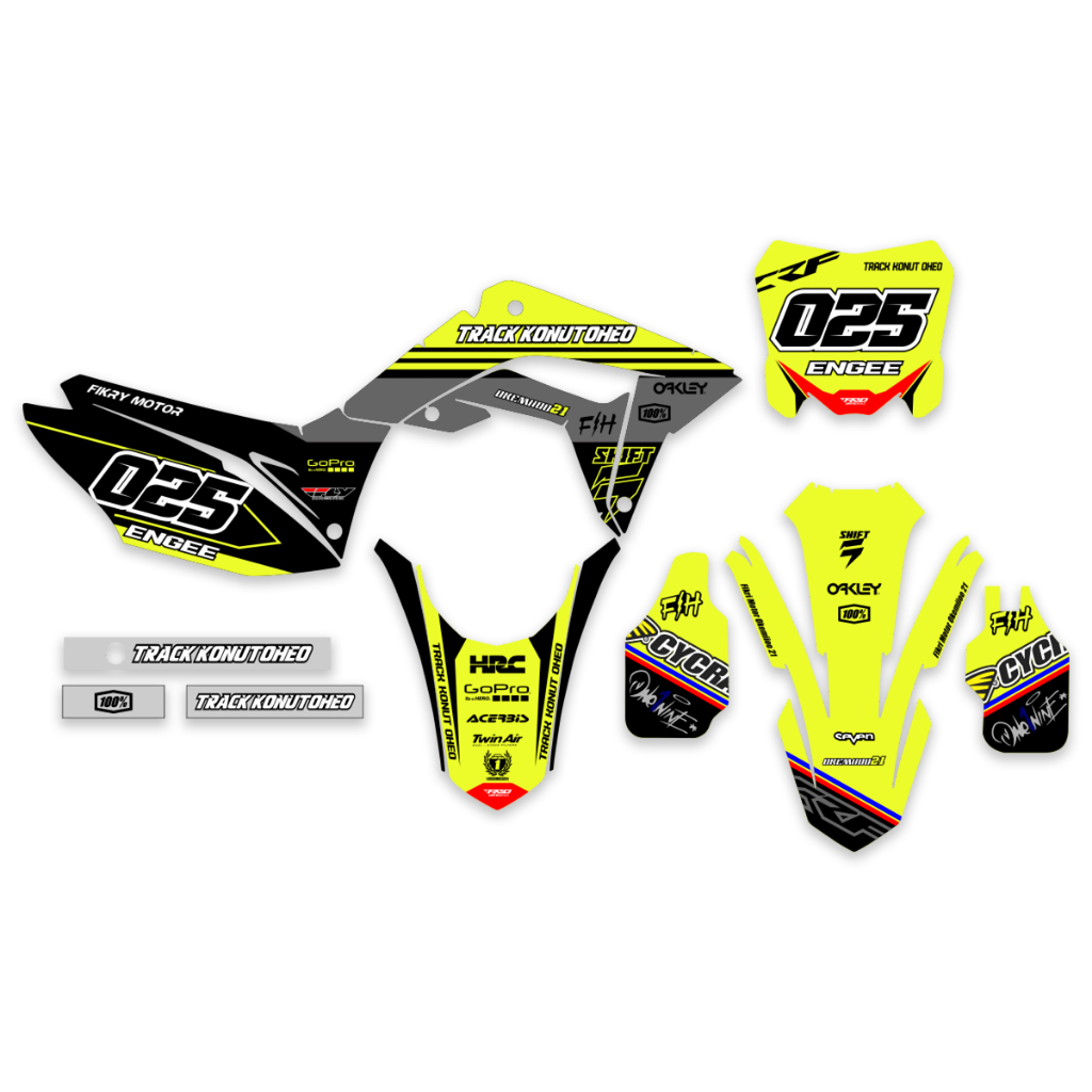 Decals FullBody Honda Crf 150 230 Glosy Doff