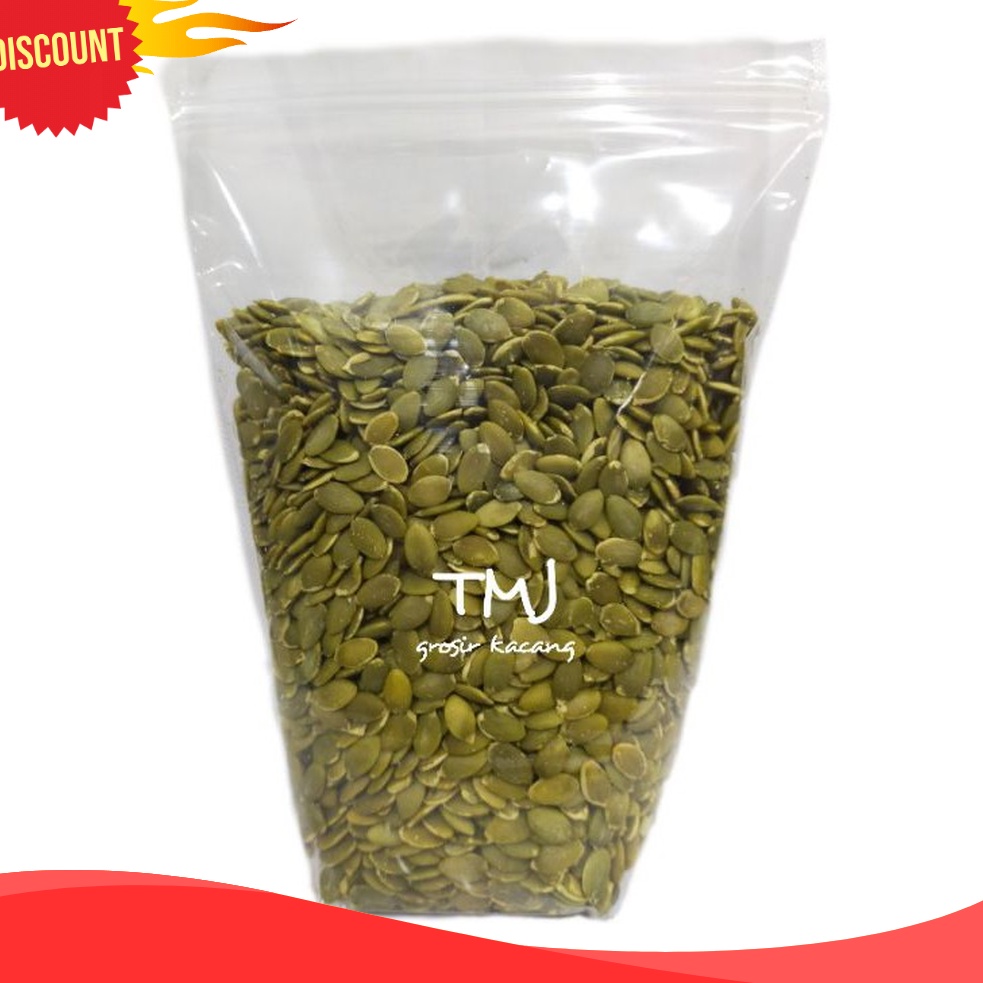 

DASYAT PUMPKIN SEED BIJI LABU KUPAS MENTAH 5 gr