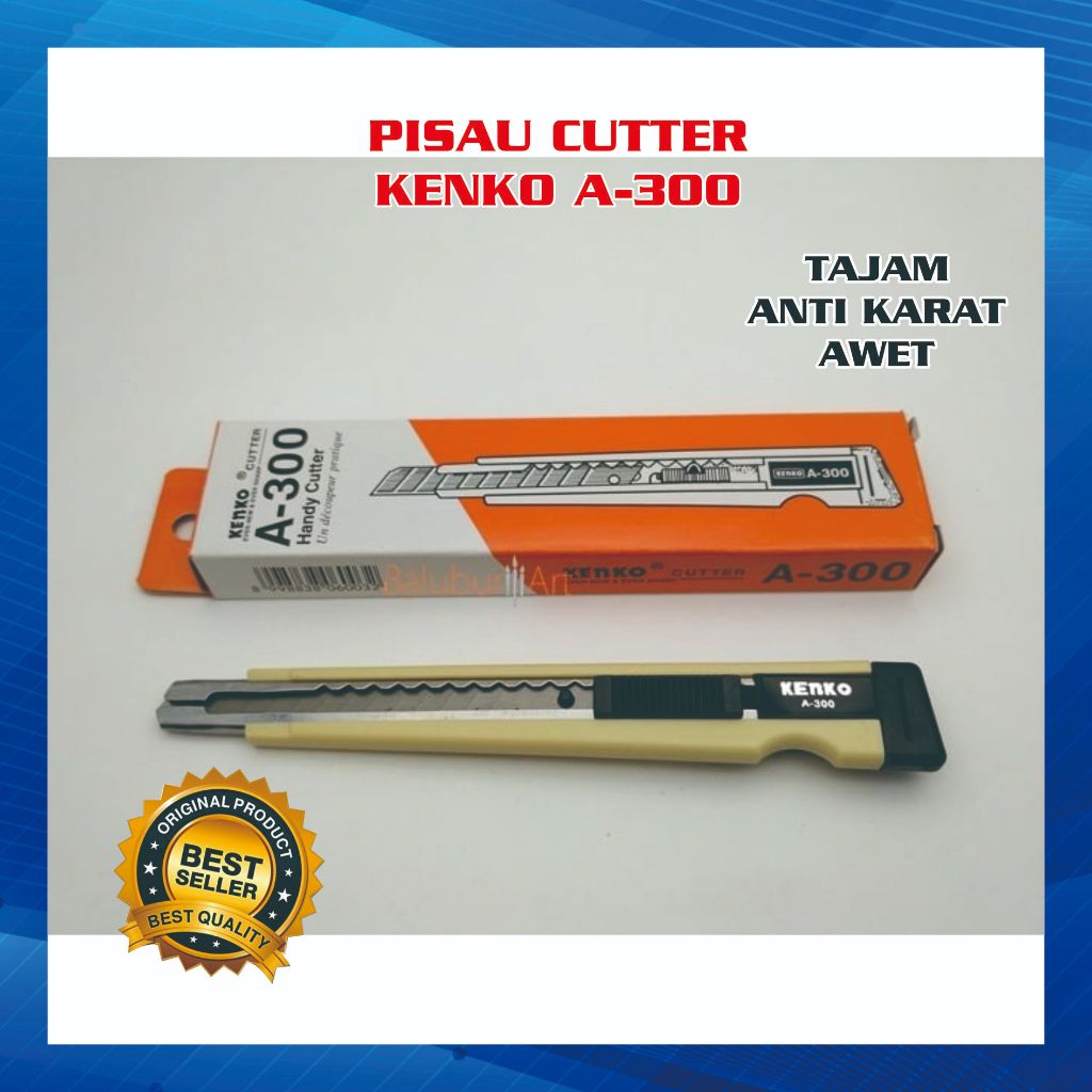 

Pisau Cutter Kenko A 300 Pisau Kater Kenko Kecil A 300
