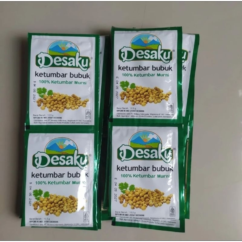 

Ketumbar Bubuk Desaku. satu renceng isi 12 pcs