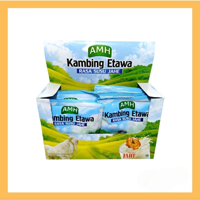 

AMH Susu Kambing Etawa Original + Jahe isi 10 sachet