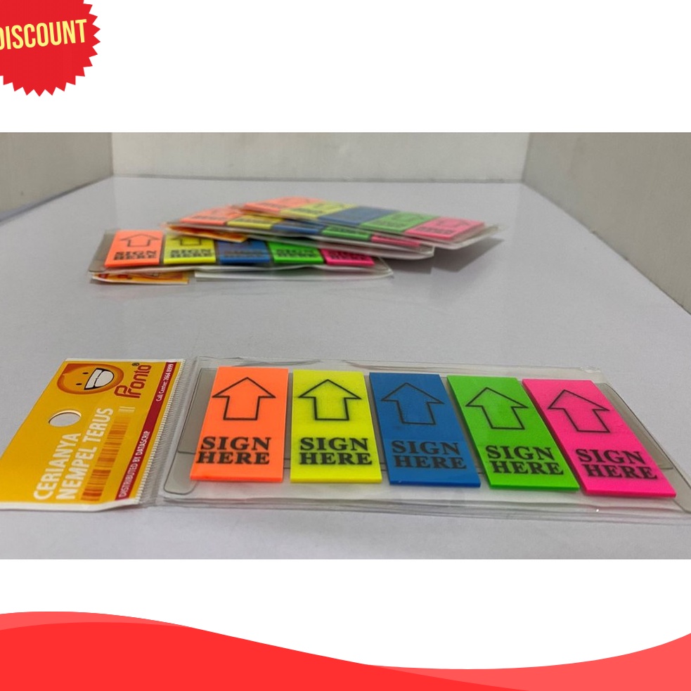 

FLASH SALE Sticky Note Pronto Sign here