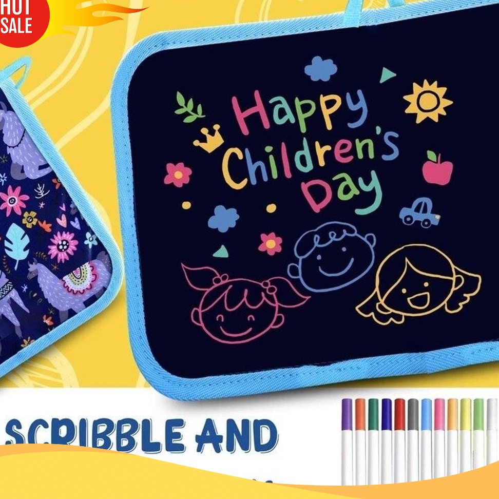 

SENSASIONAL Buku Gambar Portable Drawing Book Bisa Dihapus